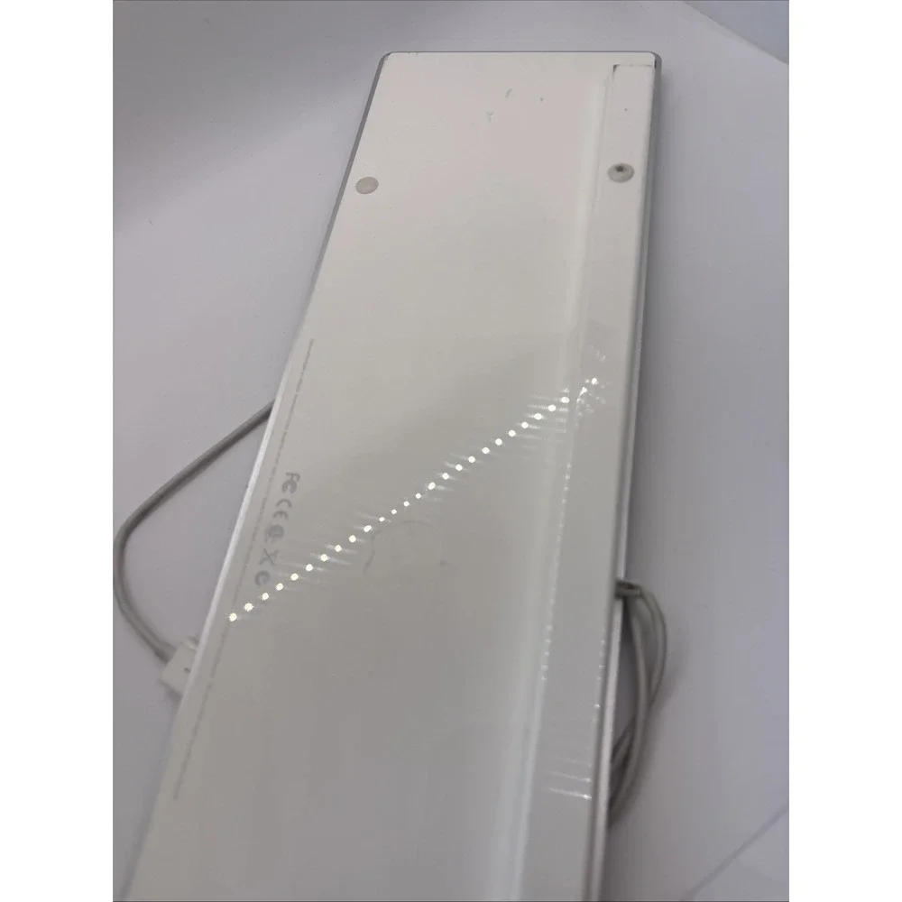 Apple A1243 Aluminum Wired Keyboard MB110LL/A🚀Full Size, Slim, Mac, Genuine OEM